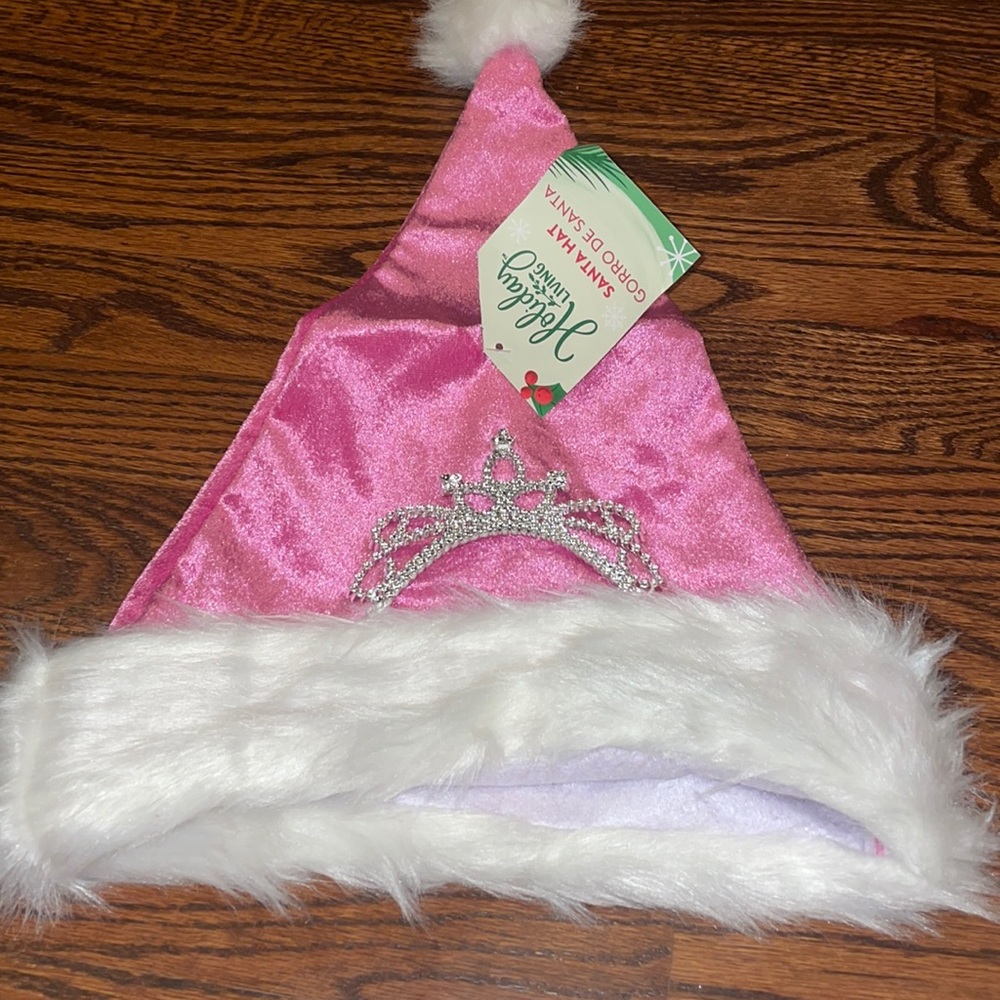 Pink Santa Hat